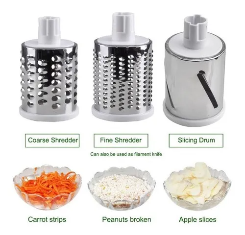 RAYADOR MOLINO CORTADOR DE VERDURAS 3 EN 1