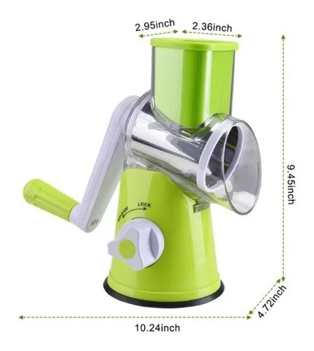 RAYADOR MOLINO CORTADOR DE VERDURAS 3 EN 1